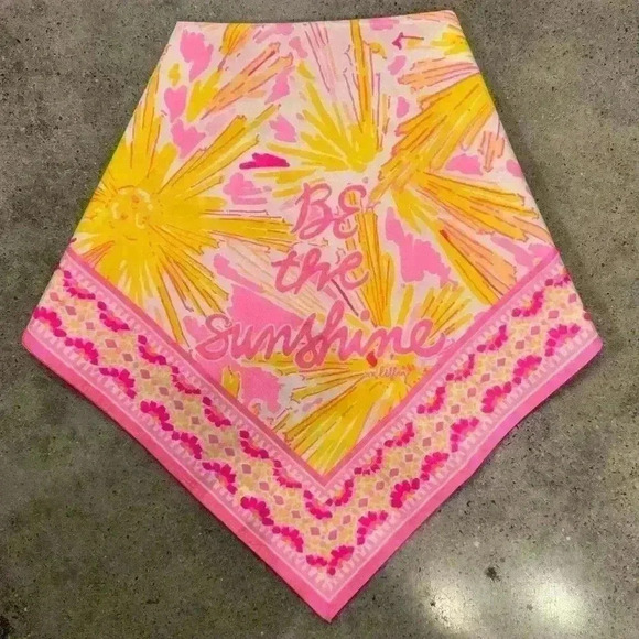 LILLY PULITZER Be MY Sunshine Scarf - Picture 5 of 5